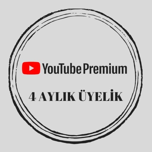  4 Aylık Youtube Premium Üyeliği